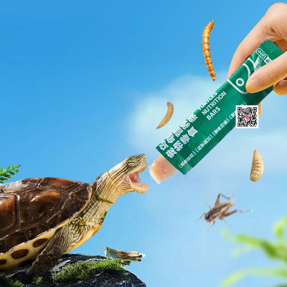 Yee Small Turtle Snacks Nutrition Meat Strips Turtle Food Turtle Feed Breadworms Meat Puree