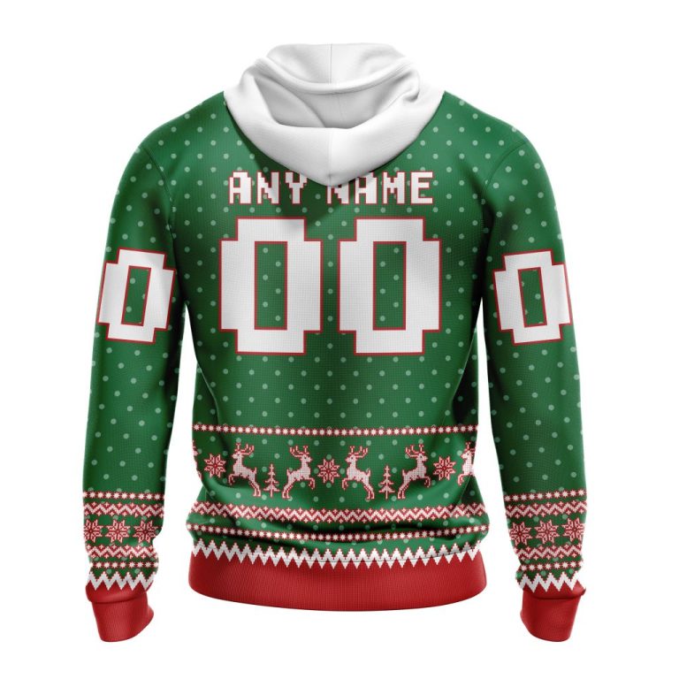 Personalized NHL Edmonton Oilers Special Ugly Christmas All Over Print 3D Hoodie Unisex Hoodie Tshirt Sweatshirt